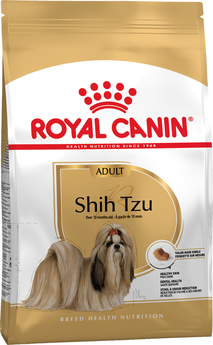 Сухой корм для собак породы Ши Тцу в возрасте с 10 месяцев Royal Canin Shih Tzu Adult  