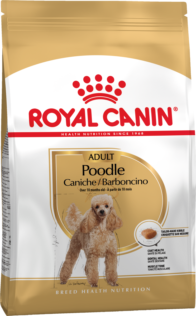 Сухой корм для собак породы Пудель от 10 месяцев Royal Canin Poodle Adult 