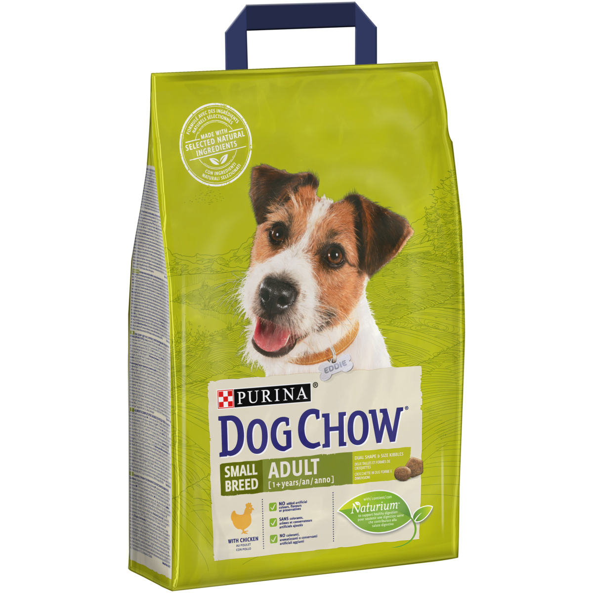 Сухий корм для дорослих собак дрібних порід зі смаком курки Dog Chow Adult Small Breed Chicken