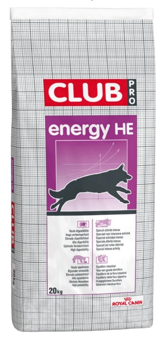 Сухий корм для дорослих собак із підвищеною активністю Royal Canin Club Pro Energy HE