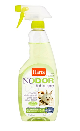Засіб для знищення запахів у клітинах для гризунів Hartz Nodor Bedding Spray
