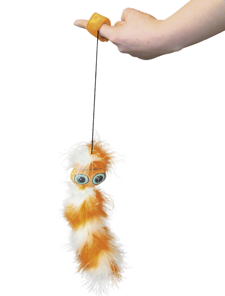 Іграшка для кішок Гусеничка з котячою м'ятою Plush Catnip Nobby