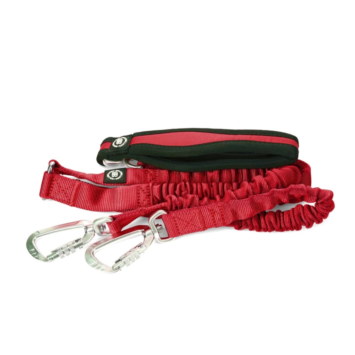 Амортизуючий багатофункціональний повідець із двома альпіністськими карабінами BullyBillows Zero Shock Lead