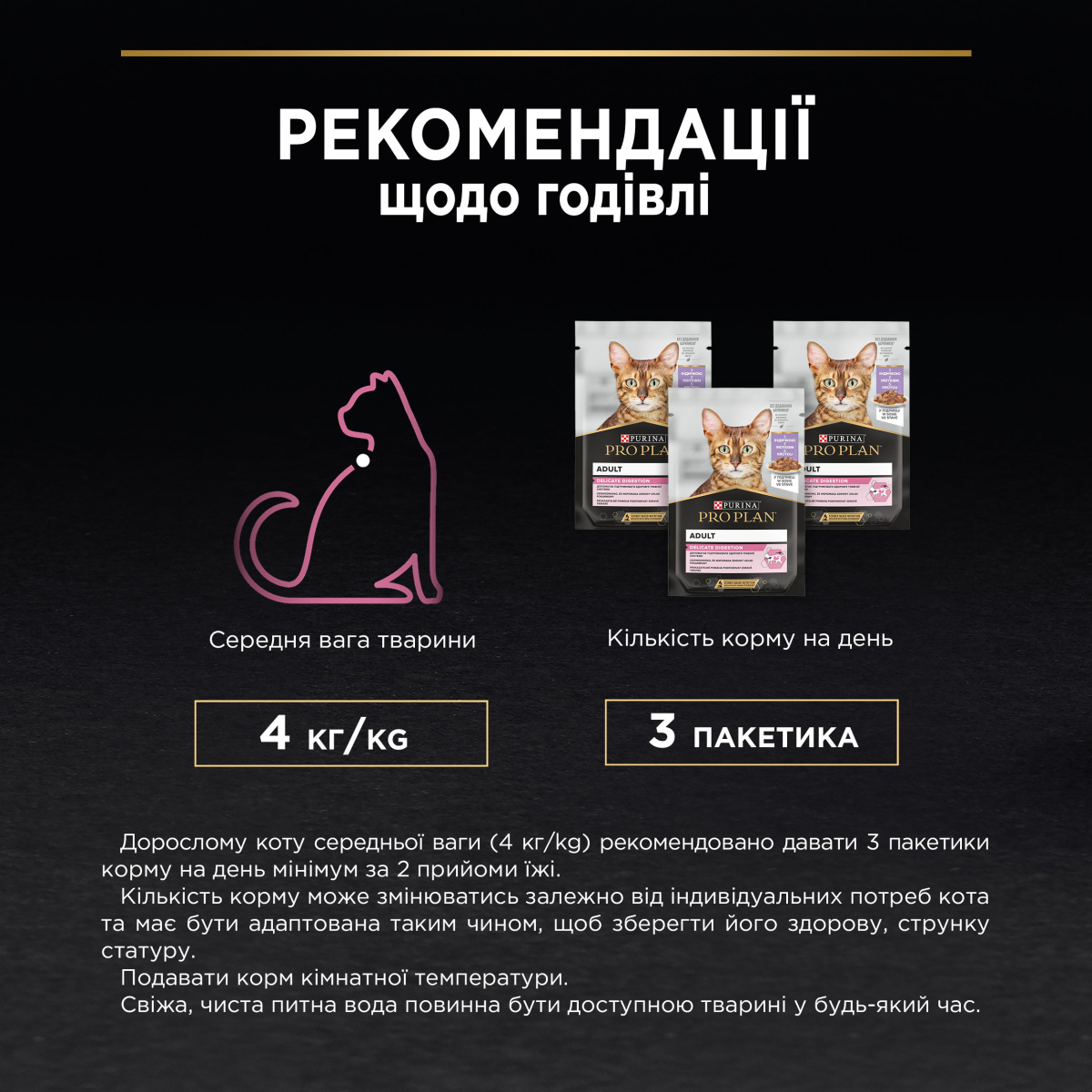 Влажный корм для кошек с чувствительным пищеварением Кусочки индейки в подливе Purina Pro Plan Delicate Digestion Adult Turkey Влажный корм для кошек с чувствительным пищеварением Кусочки индейки в подливе Purina Pro Plan Delicate Digestion Adult Turkey