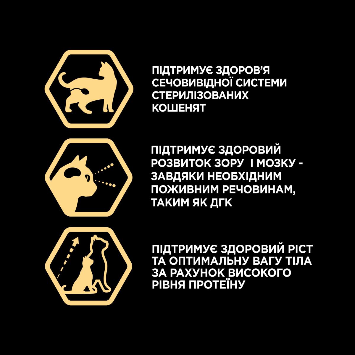 Сухий корм з лососем для стерилізованих кошенят віком від 6 місяців Purina Pro Plan Sterilised Kitten Salmon