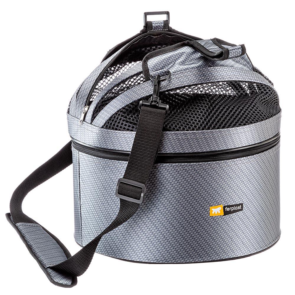 Круглая сумка-переноска Трансформер для мелких собак и котов весом до 8 кг Cocotte 2 in 1 Ferplast