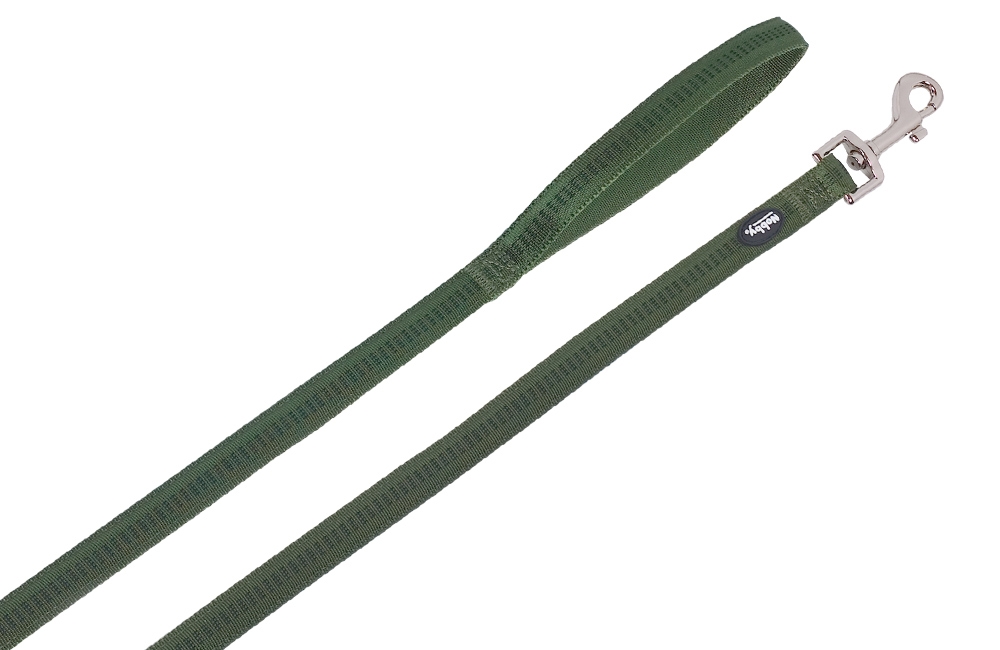 Нейлоновый поводок с мягкой подкладкой для собак с чувствительной кожей Soft Grip 120 Leash Nobby