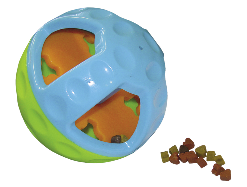 Іграшка для великих собак Інтерактивний М'яч для ласощів та снеків Interactive Snackball Nobby
