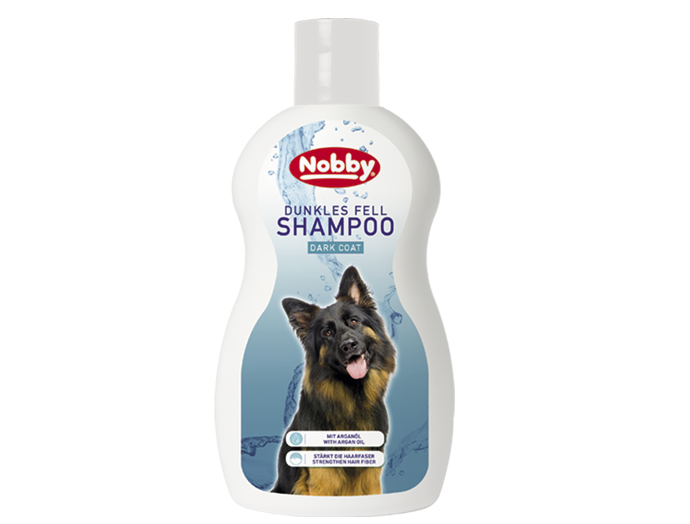 Зволожуючий шампунь для собак з темною шерстю Shampoo Dark Coat Nobby 