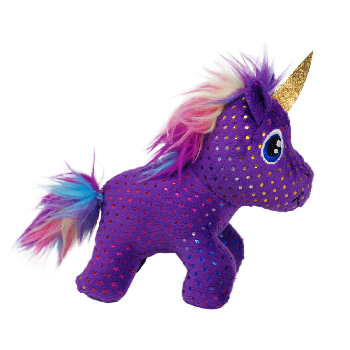 KONG Cat Enchanted Buzzy Unicorn Заводна іграшка для кота Єдиноріг з котячою м'ятою