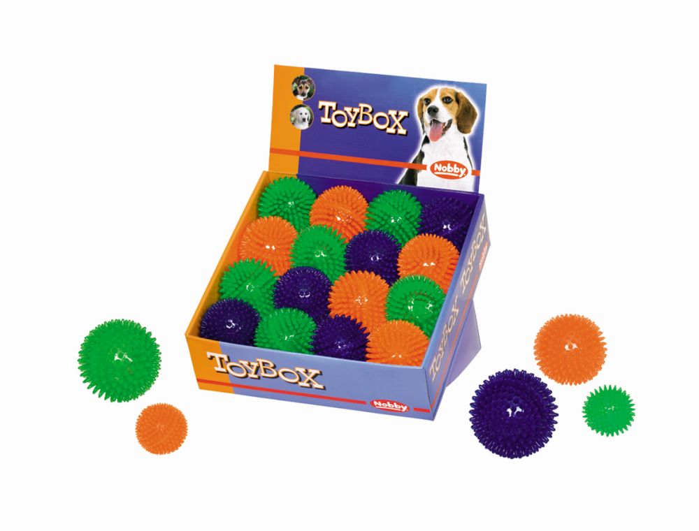 Игрушка для собак ToyBox Мяч плавающий шипованный Swimming Nobby Игрушка для собак ToyBox Мяч плавающий шипованный Swimming Nobby