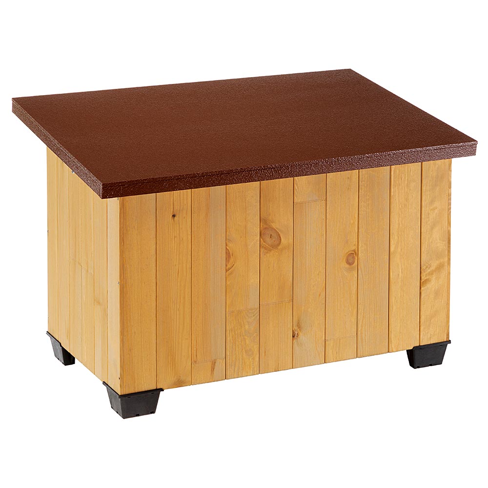 Вулична будка для собак з сертифікованої першокласної північної сосни Ferplast Baita