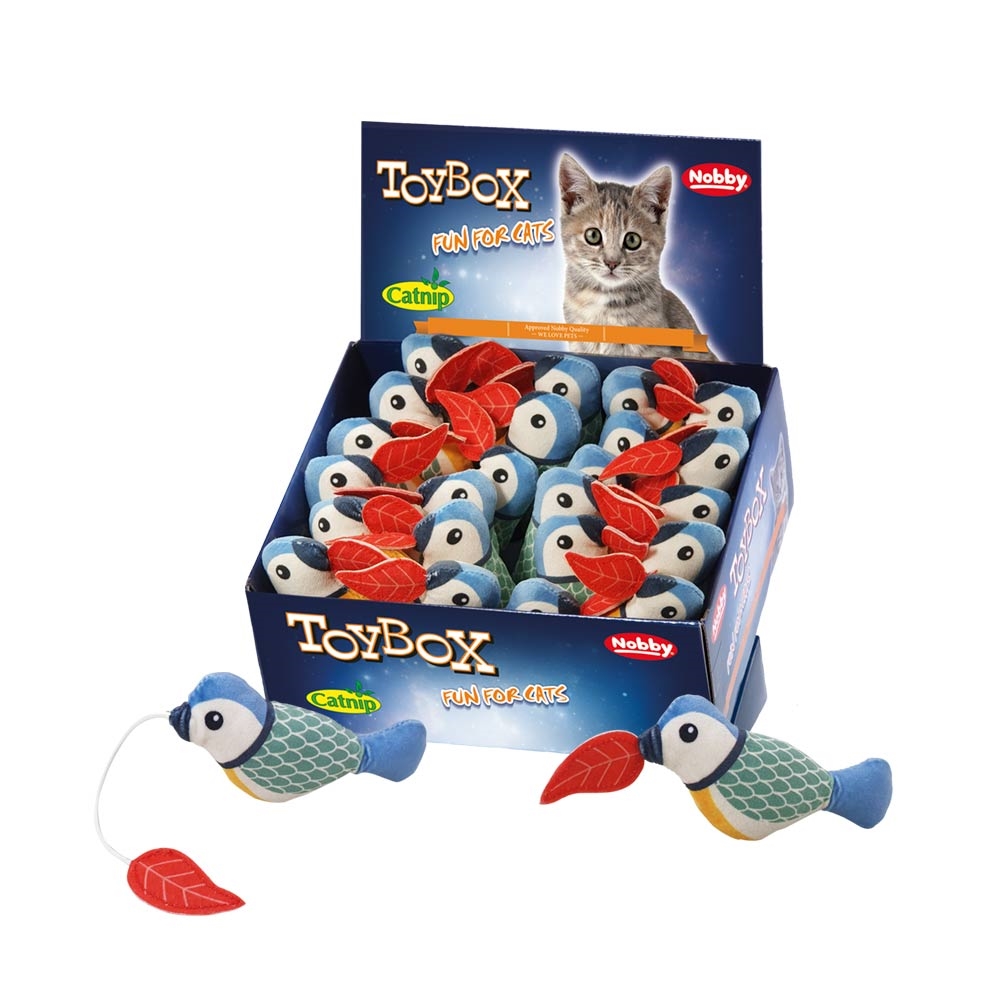 Іграшка для котів ToyBox Пташки з котячою м'ятою Catnip Soft Nobby
