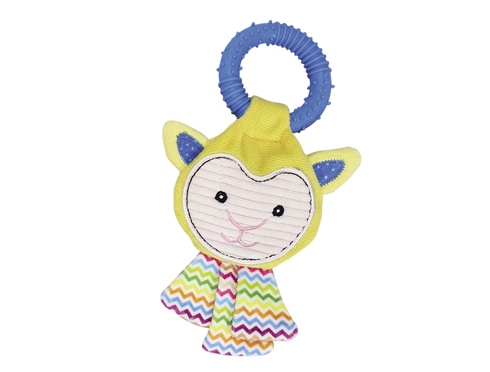 Іграшка для собак Плюшева Вівця з жувальним кільцем Plush Nobby Іграшка для собак Плюшева Вівця з жувальним кільцем Plush Nobby