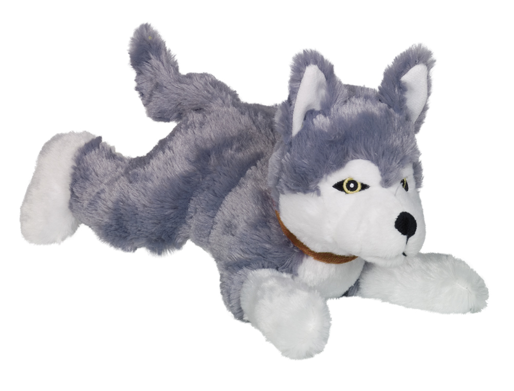 Мягкая игрушка для собак Плюшевый Хаски с пищалкой Plush Nobby