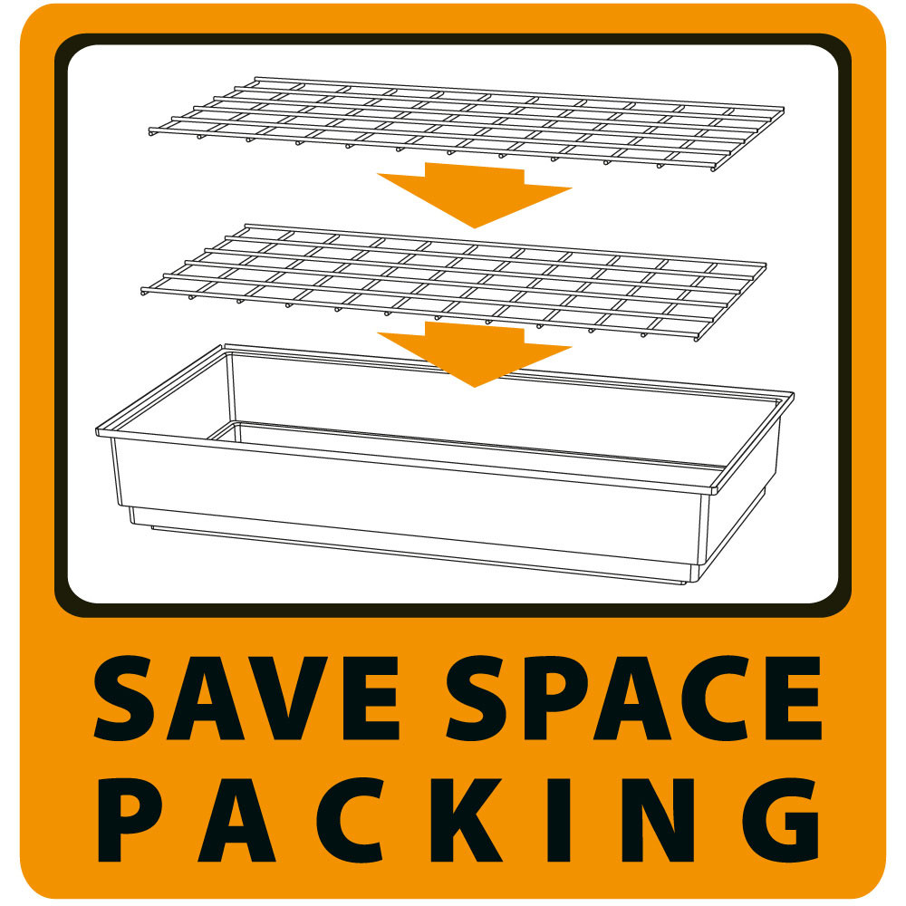 Дворівневий вольєр на підстаці з колесами для двох кроликів з напувалками та годівницями Rabbit 120 Double Ferplast