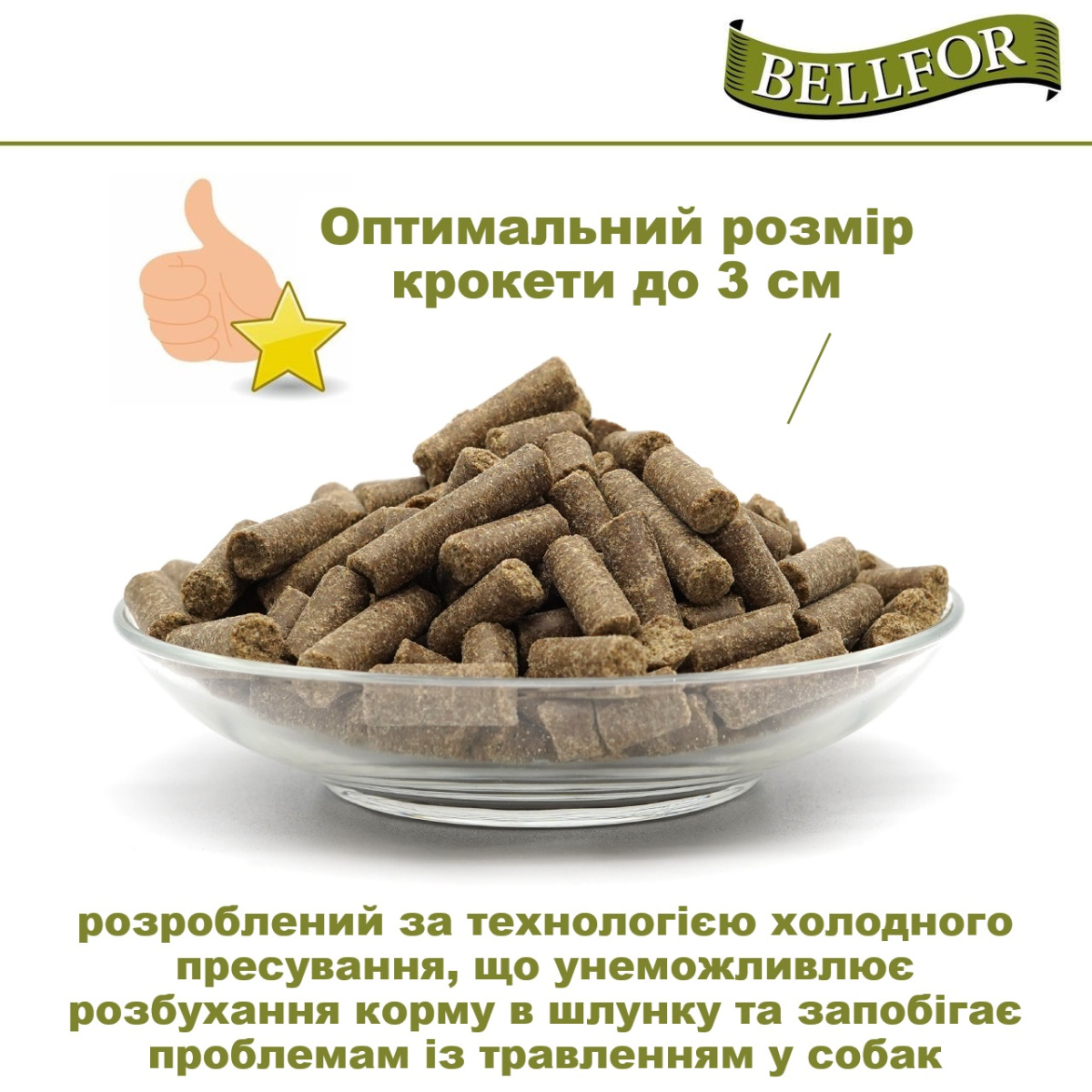 Беззерновой сухой корм для собак холистик холодного прессования с уткой Bellfor Wildsee-Schmaus