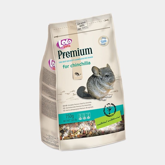 Полнорационный корм для шиншилл с натуральными витаминами LoLo Pets Premium Food Chinchilla