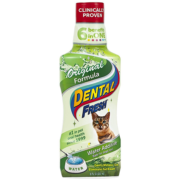Рідина від зубного нальоту та запаху з пащі кішок SynergyLabs Dental Fresh Cat Рідина від зубного нальоту та запаху з пащі кішок SynergyLabs Dental Fresh Cat