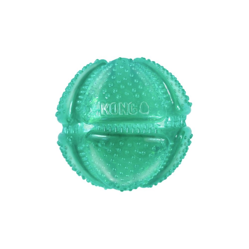KONG Squeezz Dental Ball Іграшка для чистки зубів собак Жувальний М'яч