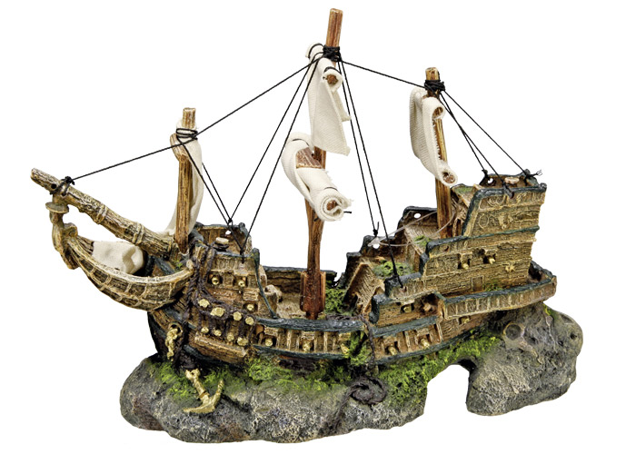 Декор для акваріума Корабель Каравела Ship Aqua Ornaments Nobby