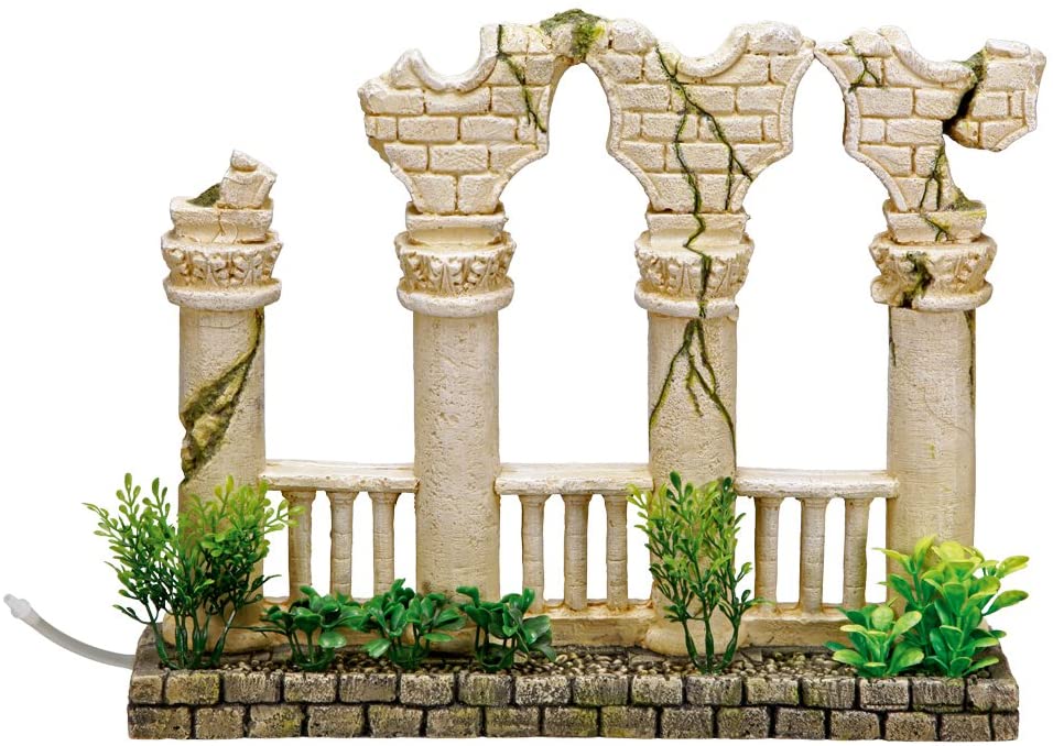 Декор для аквариума Веранда с растениями Ancient Columns Aqua Ornaments Nobby