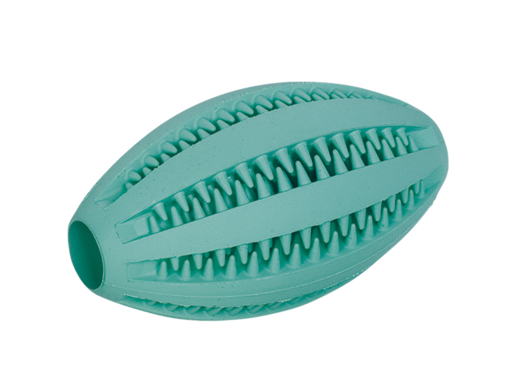 Іграшка для догляду за зубами собак Регбі-М'яч зі смаком м'яти Dental Mint Nobby