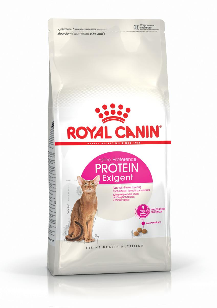 Сухой корм для кошек привередливых к питательности корма Royal Canin Exigent Protein Feline Preference