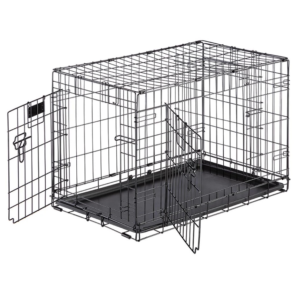 Металлическая клетка с поддоном для щенков и взрослых собак Dog-Inn Ferplast