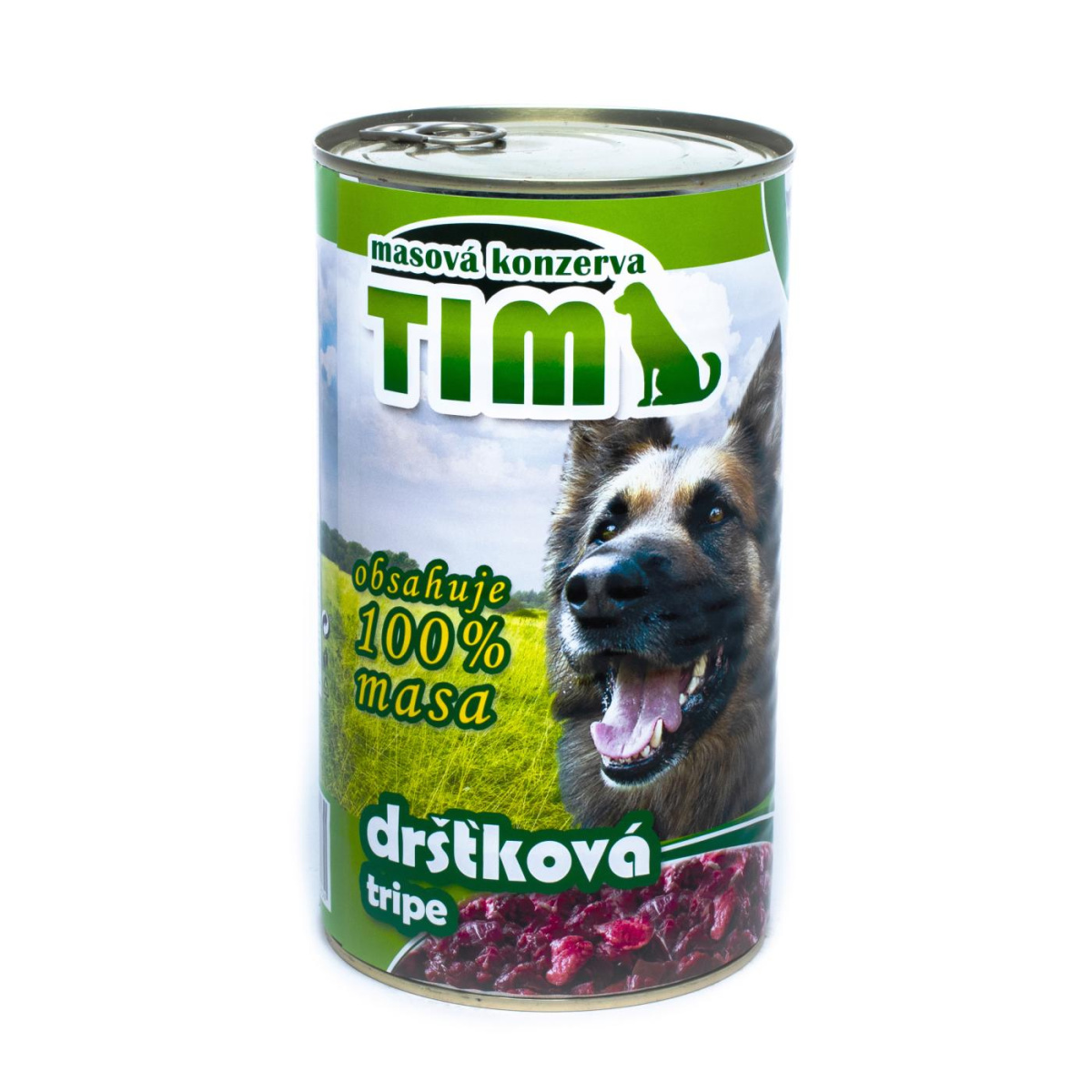Консервированное мясо для собак Ассорти из Говядины и Рубца FALCO TIM Dog 100% Meat Tripe