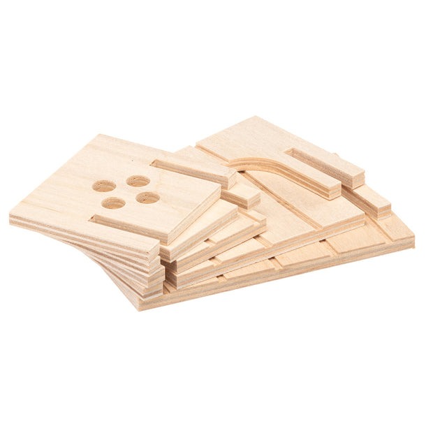 Деревянный домик для мышей сертифицированный FSC Ferplast SIN 4641