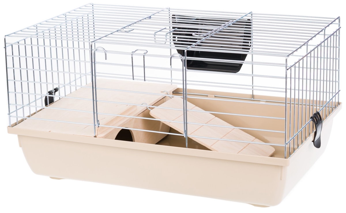 Клітина для кролика з годівницею та будиночком Super Rabbit 60 Zinc G351 Inter-Zoo Клітина для кролика з годівницею та будиночком Super Rabbit 60 Zinc G351 Inter-Zoo