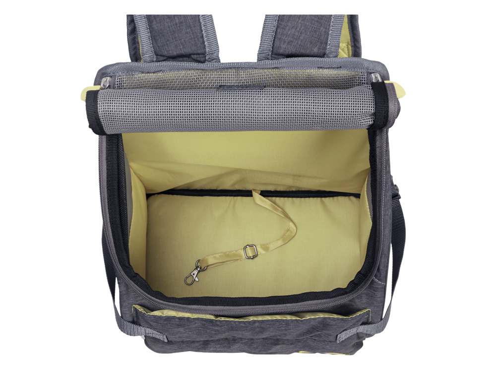 Рюкзак-переноска Кенгуру зі знімним дном для дрібних собак та котів вагою до 7 кг Malta Nobby