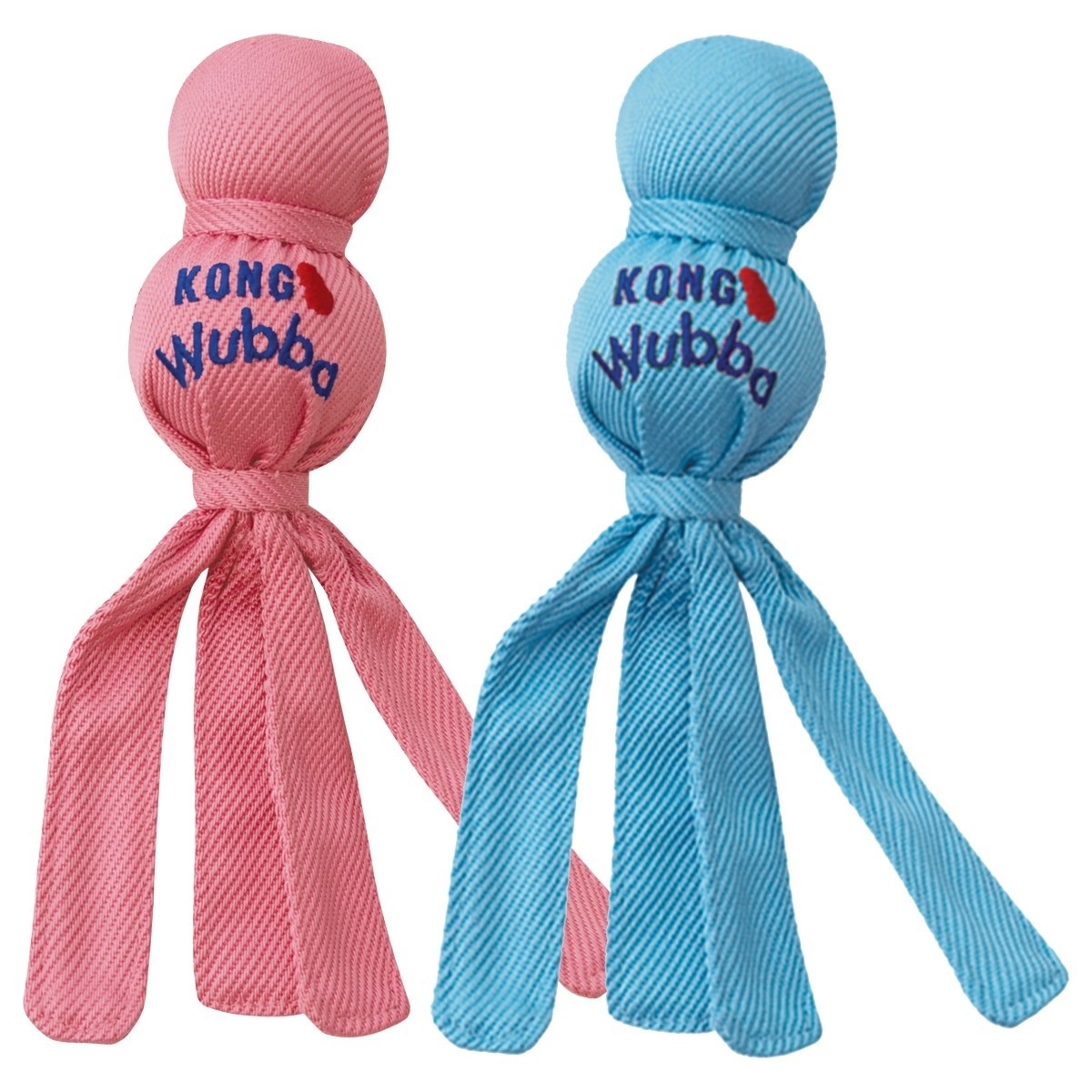KONG Wubba Puppy Інтерактивна іграшка для цуценят Вубба з пищалкою