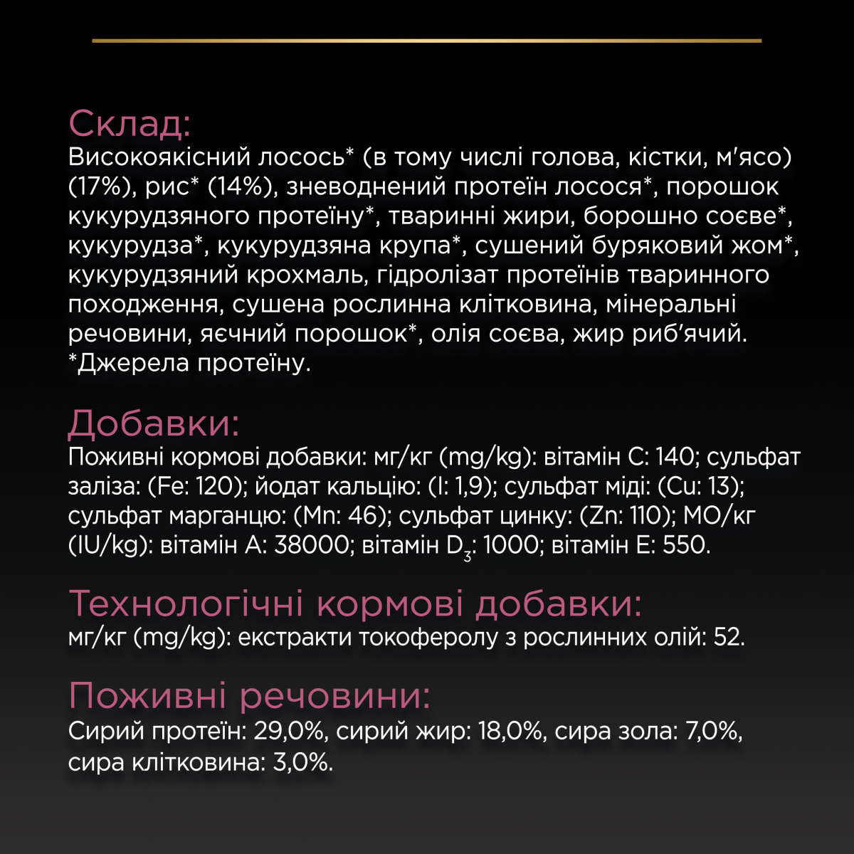Сухий корм для середніх собак з чутливою шкірою з Лососем Purina Pro Plan Medium Adult 1+ Sensitive Skin Salmon