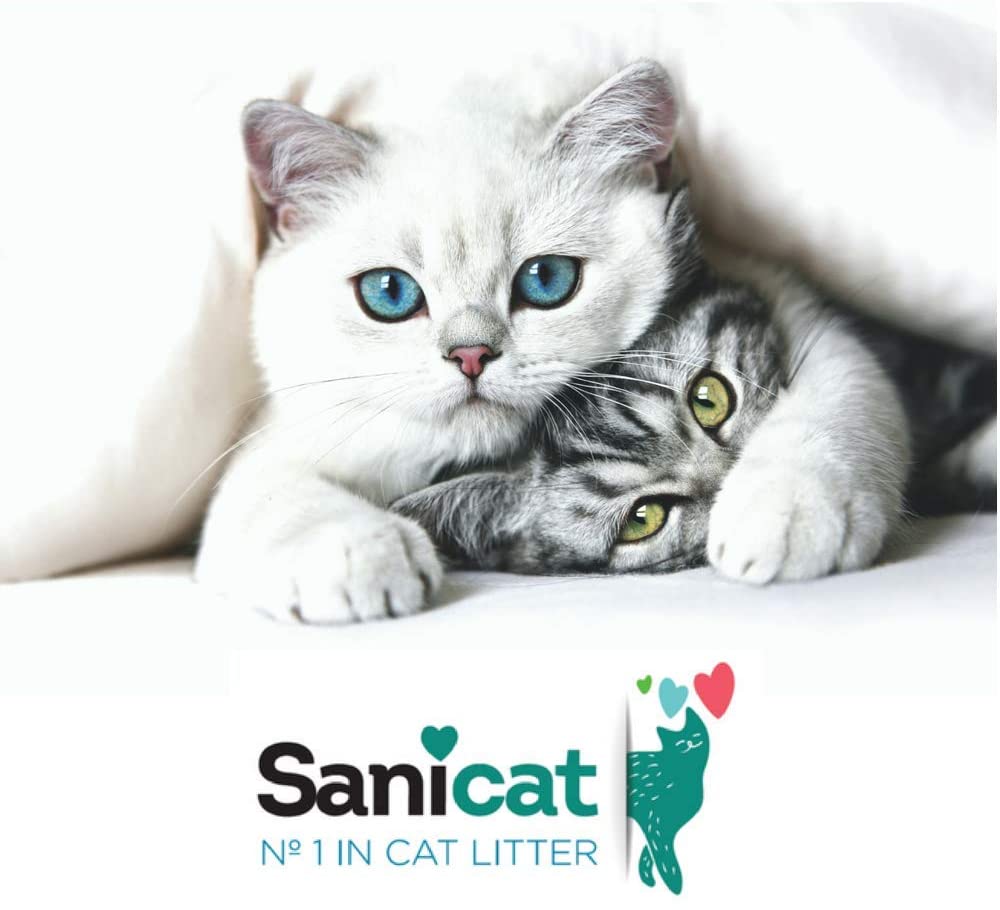 Силікагелевий поглинаючий наповнювач для котів з ароматом алое вера Sanicat Diamonds Aloe Vera