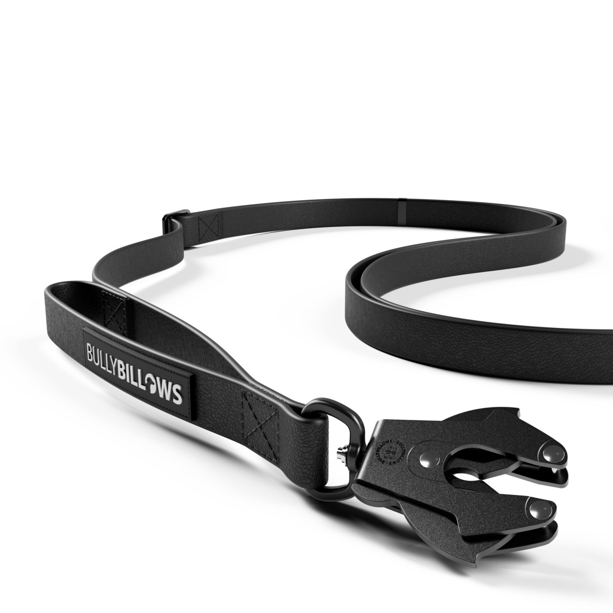 Водонепроникний регульований довгий повідець для собак з ривковим замком BullyBillows Adjustable Billowthane Leash