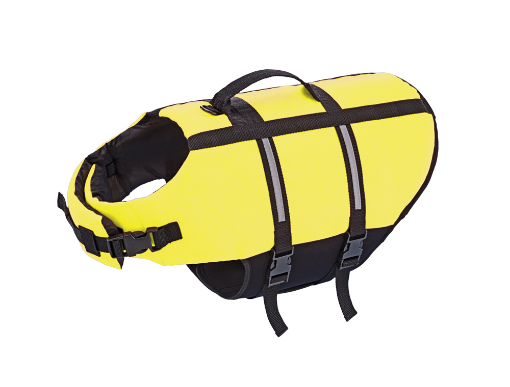 Спасательный жилет со светоотражающими полосками и ручкой для собак Nellsa Swimming Vest Nobby Спасательный жилет со светоотражающими полосками и ручкой для собак Nellsa Swimming Vest Nobby