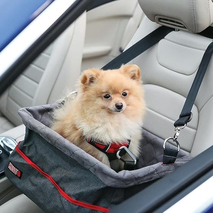 Повышенное автокресло для щенков и маленьких собак KONG Travel Seat Dog