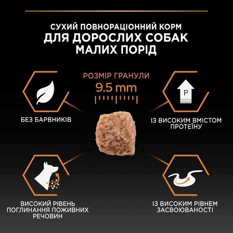 Сухий корм з куркою для дорослих собак маленьких порід Purina Pro Plan Small & Mini Everyday Nutrion Adult 1+ Chicken