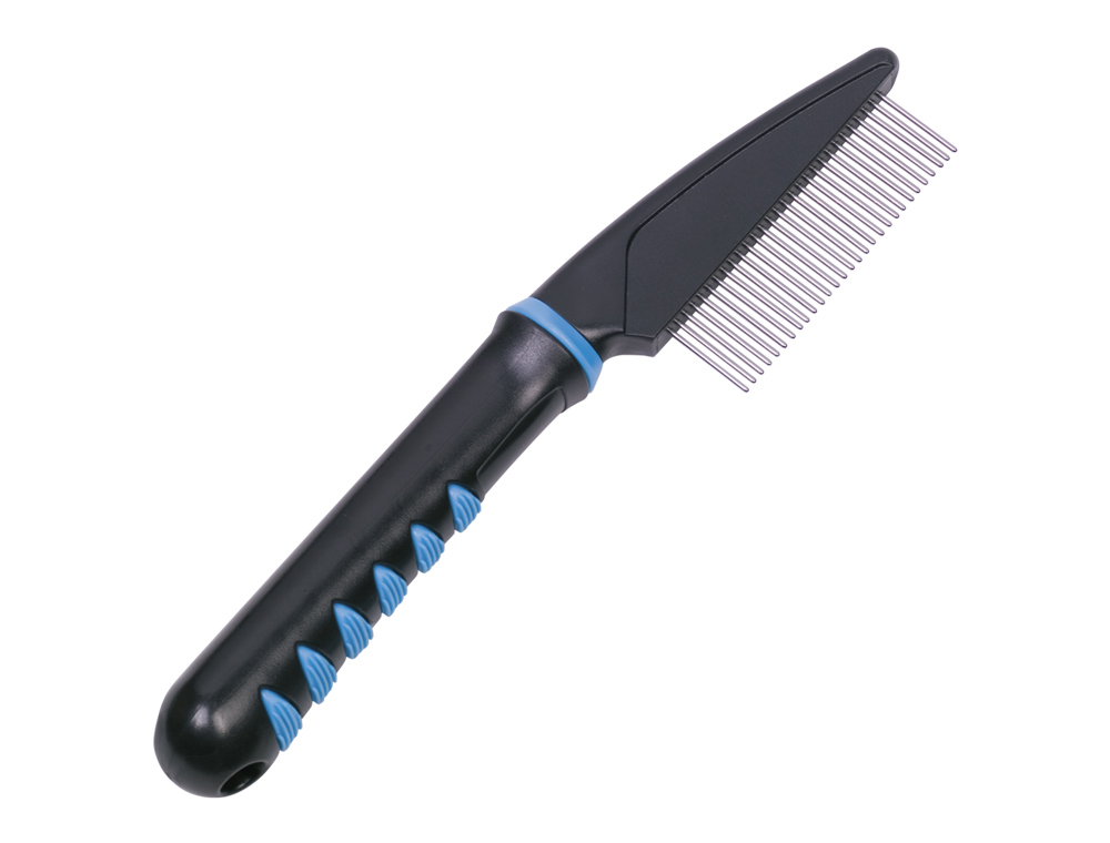 Гребінець для розплутування ковтунів у собак та котів Comb Detangler Comfort Line Nobby