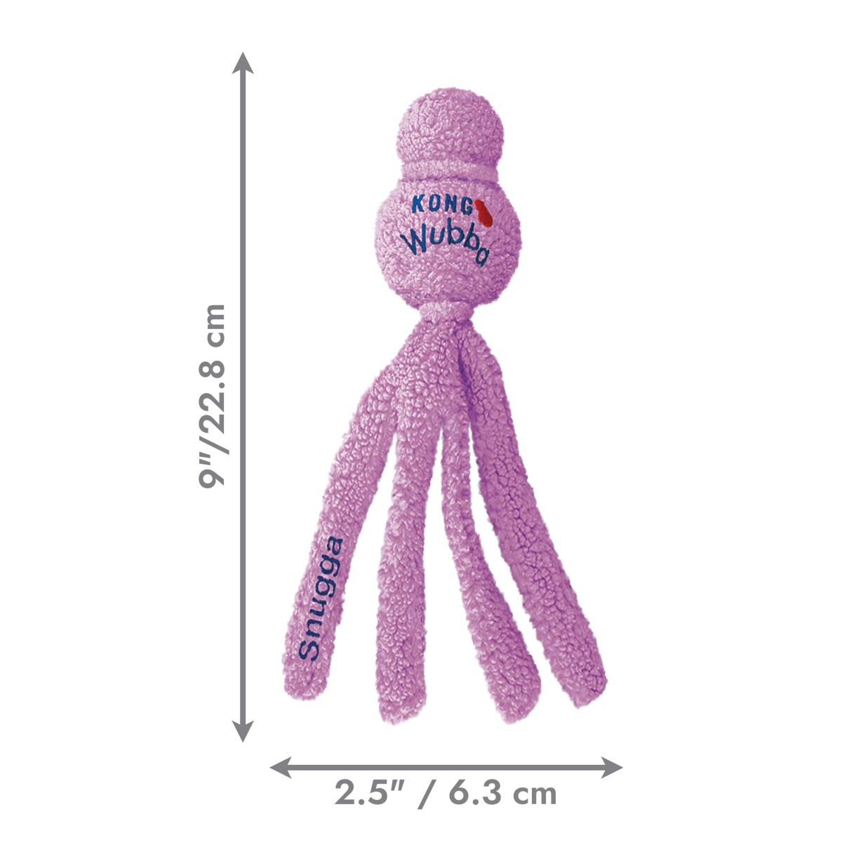 Іграшка для собак Безшумні Тварини Вубба KONG Wubba Snugga