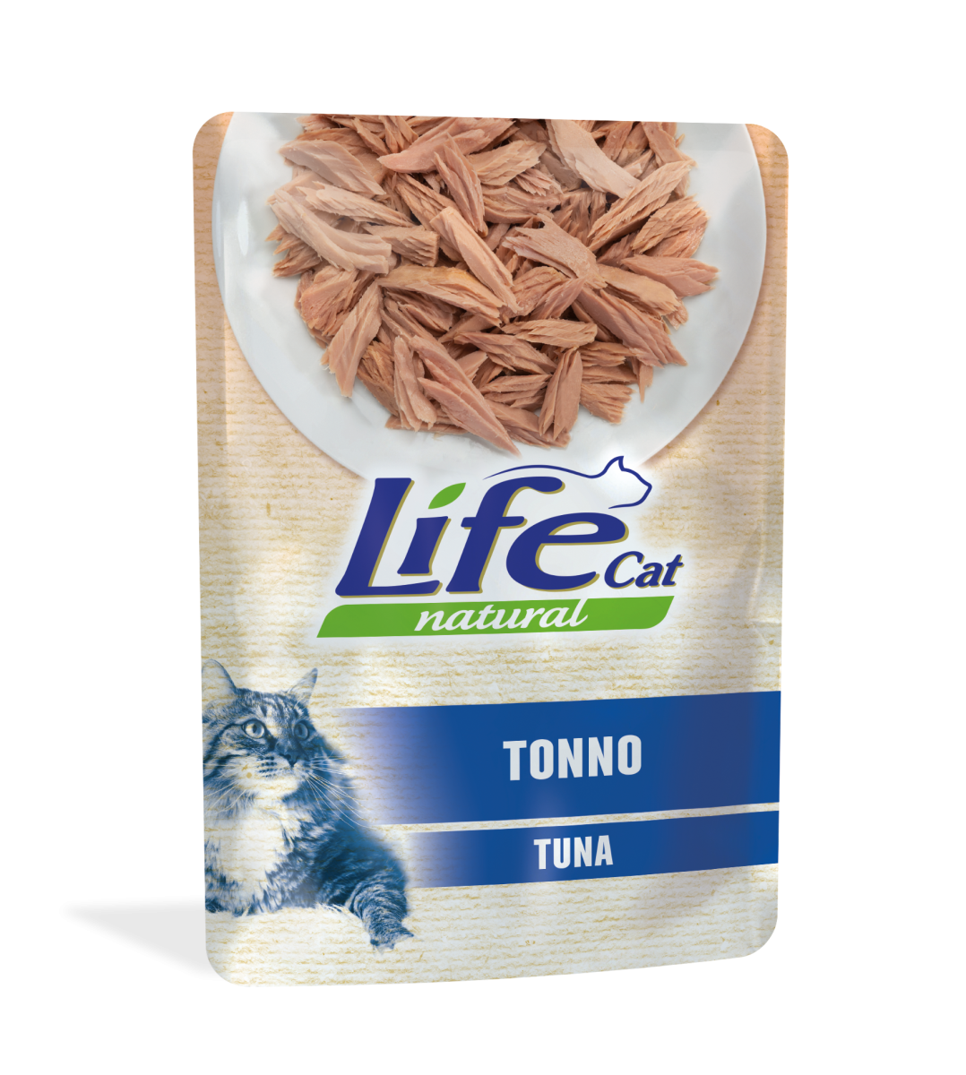 Вологий корм для кішок Тунець Life Cat Natural Tuna