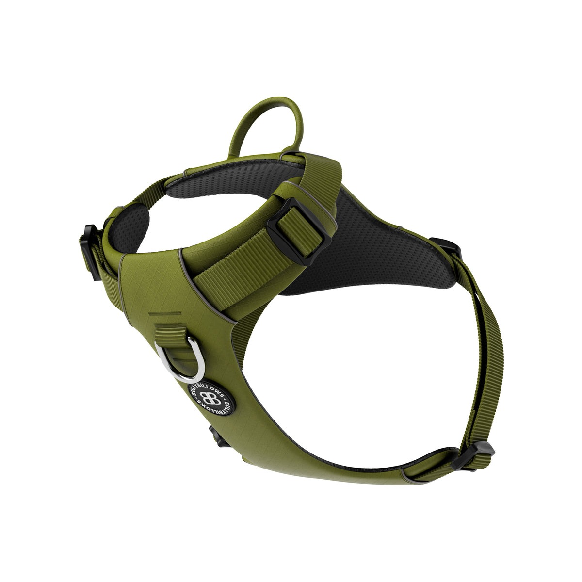Анатомічна шлея для собак з ручкою та переднім кільцем BullyBillows Lightweight Air Mesh Harness Анатомічна шлея для собак з ручкою та переднім кільцем BullyBillows Lightweight Air Mesh Harness