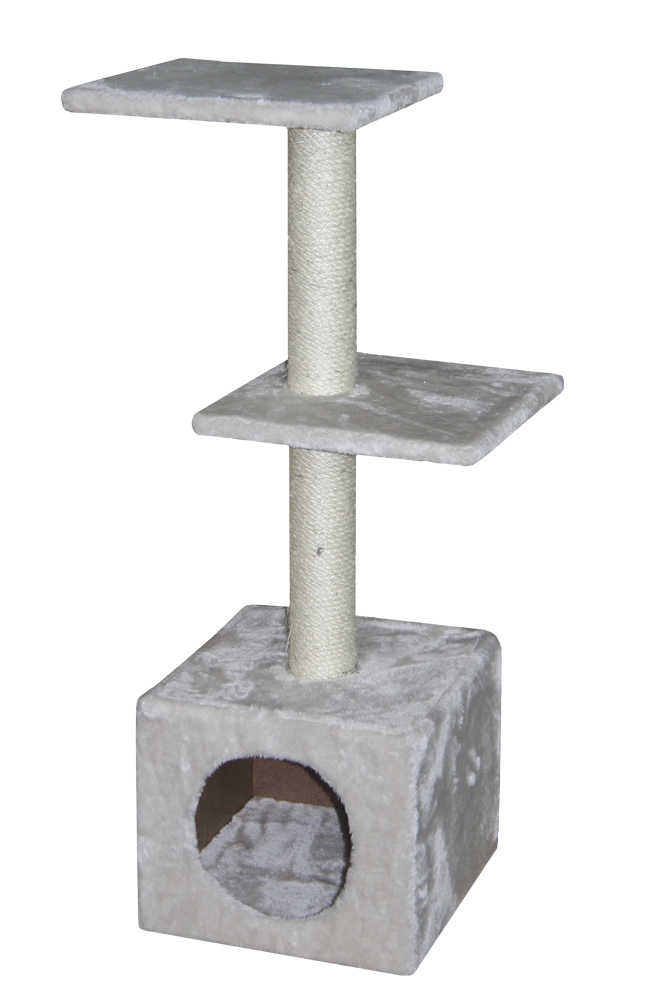 Кігтеточка багаторівнева з будиночком та поличками для кішок Costa Nobby