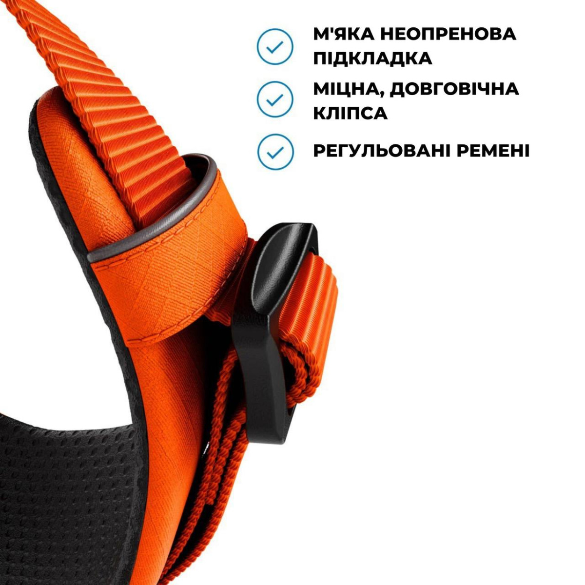 Анатомічна шлея для собак з ручкою та переднім кільцем BullyBillows Lightweight Air Mesh Harness