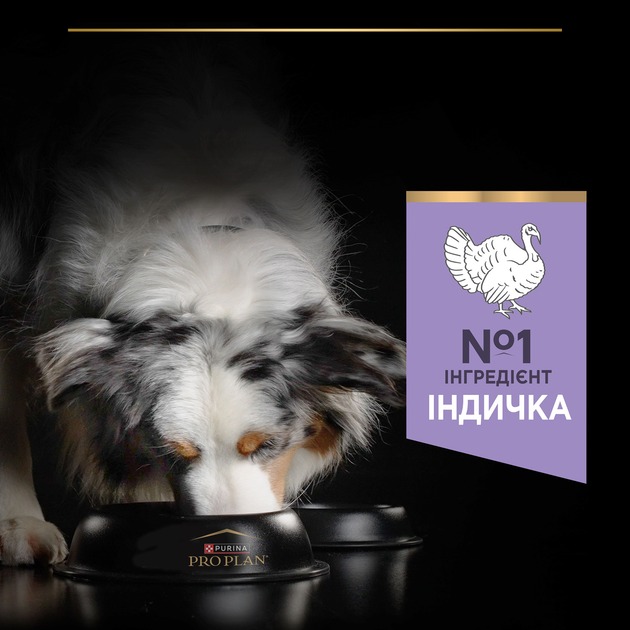 Беззерновой сухой корм с индейкой для средних и больших собак Purina Pro Plan Medium & Large Grain Free Adult 1+ Turkey