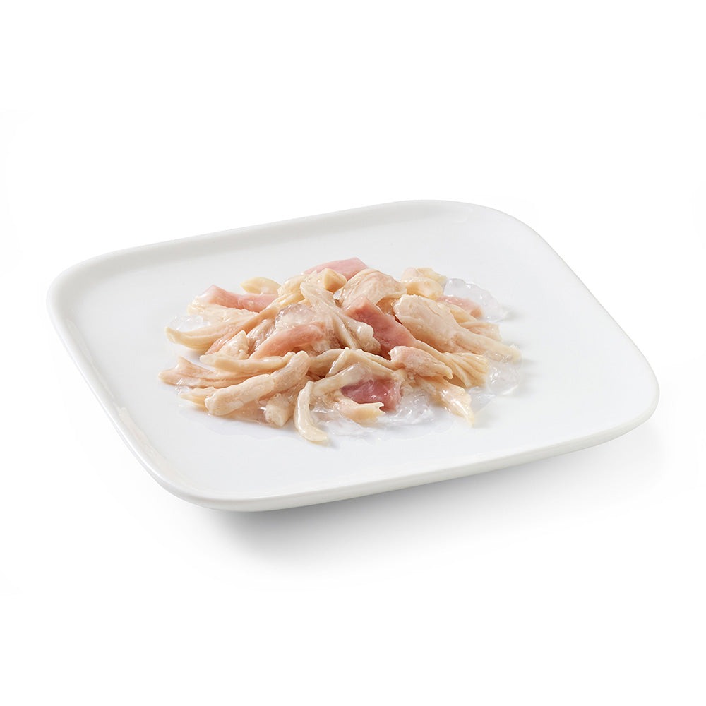 Консерва для собак віком від 1 року Куряче філе з Шинкою в желе Schesir Adult Dog Chicken Fillets & Ham in Jelly Консерва для собак віком від 1 року Куряче філе з Шинкою в желе Schesir Adult Dog Chicken Fillets & Ham in Jelly