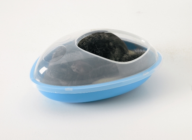 Закрита пластикова купалка для шиншил Chinchilla Bathhouse Savic