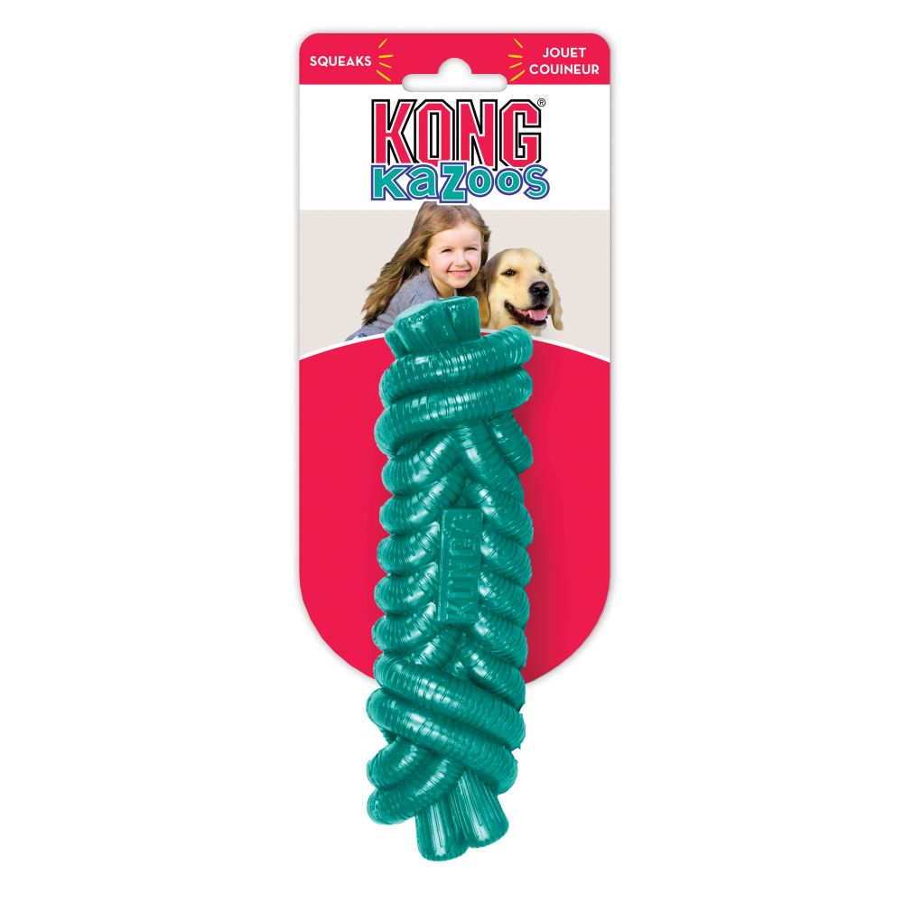 KONG Kazoos Тренувальна іграшка для собак Плетений Канат Апорт